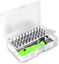 32 in 1 Mini Screwdriver Bits Set with Magnetic Flexible Extension Rod - Super Bachat