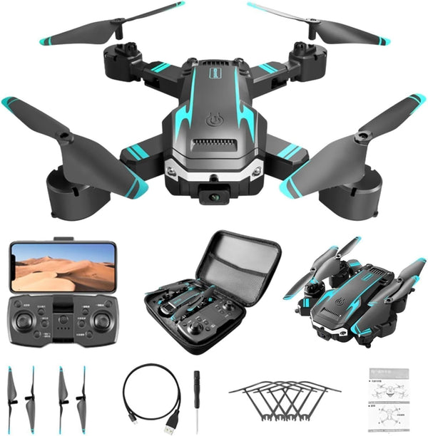 Drone with 4k Camera Foldable 1080P HD Drone with FPV Live Video, Smart Gestures Selfie, Altitude Hold, One Key Take Off/Landing, 3D Series Flips, Headless Mode Photography For Kids And Adults A4