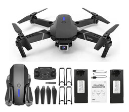 Drone with 4k Camera Foldable 1080P HD Drone with FPV Live Video, Smart Gestures Selfie, Altitude Hold, One Key Take Off/Landing, 3D Series Flips, Aerial Code Photography For Kids And Adults A2