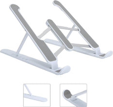 ADJUSTABLE TABLET STAND HOLDER WITH BUILT-IN FOLDABLE LEGS AND HIGH QUALITY FIBRE - Super Bachat