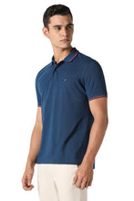 Van Heusen Men's Regular Fit Polo T-Shirt (VSKP517S011419_Nautical L)