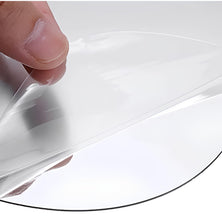Lifesto Oval Shape Adhesive Mirror Sticker for Wall on Tiles Bedroom Living Room Basin Mirror Bathroom Wall Mirror Both Side Sticker Acrylic Wall Mirror for Wall Full Length