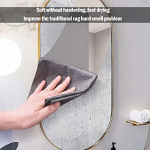 FRONTED 3 Pack Thickened Magic Cleaning Cloth, Reusable Microfiber Glass Cleaning Cloths, 30X30 CM Lint-Free Cloth Streak-Free Miracle for Tea Towels, Cars, Window, Mirror Glass (3 PCS)
