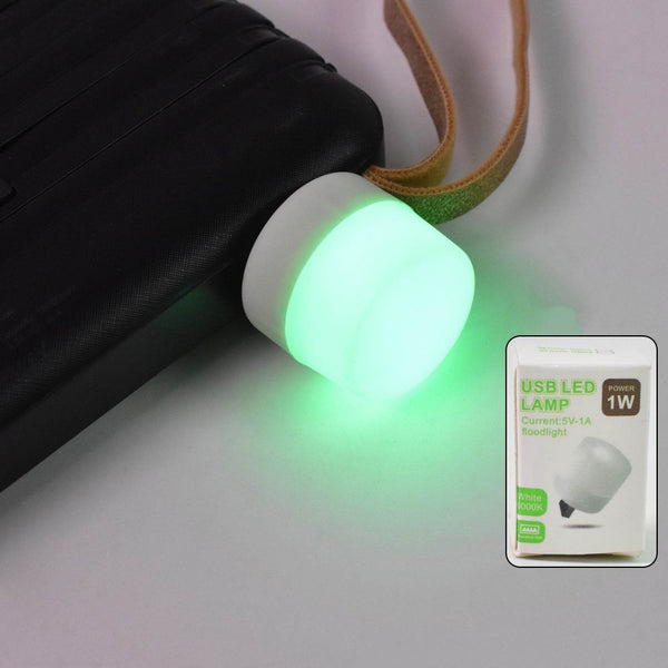 USB LED LAMP Night Light, Mini Portable for PC and Laptop (5 pcs Set / Mix Color) - Super Bachat