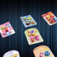 Mix Design 1Set Fancy & Stylish Colorful Erasers for Children Different Designs & Mix, Eraser Set for Return Gift, Birthday Party, School Prize (1Set) - Super Bachat