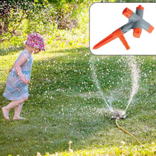 Garden Sprinkler 360° Rotating Adjustable Round 4 Arm Lawn Water Sprinkler for Watering Garden Plants / Pipe Hose Irrigation Yard Water Sprayer - Super Bachat