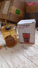 Glass Coffee Mug with Straw & Lid: Perfect for Home & Travel - Super Bachat