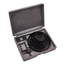8-Piece Set Carbon Arbored Adjustable Hole Saw Set Round Circular (64 mm, 76mm1 89mm, 102mm & 127mm) - Super Bachat