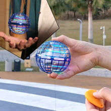 Flying Ball Toys, USB Rechargeable Built-in RGB Lights 360°Rotating Magic Controller, Flying Orb Ball Boomerang Mini Pro Spinner Blastoise Toys - Super Bachat
