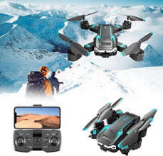 Drone with 4k Camera Foldable 1080P HD Drone with FPV Live Video, Smart Gestures Selfie, Altitude Hold, One Key Take Off/Landing, 3D Series Flips, Headless Mode Photography For Kids And Adults A4