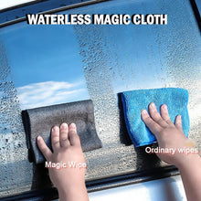 FRONTED 3 Pack Thickened Magic Cleaning Cloth, Reusable Microfiber Glass Cleaning Cloths, 30X30 CM Lint-Free Cloth Streak-Free Miracle for Tea Towels, Cars, Window, Mirror Glass (3 PCS)