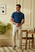 Van Heusen Men's Regular Fit Polo T-Shirt (VSKP517S011419_Nautical L)