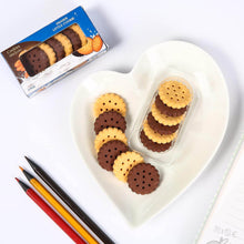 Pack of 6 Erasers Erasers Stationery School Rubber Schools Sketches Office Sign Kid Party Favour Gift Toy Gift Creative Christmas Birthday Gift in Shape Biscuits (6 Pcs Set) - Super Bachat
