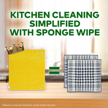 Scotch-Brite Sponge Wipe Resusable Kitchen Cleaning foam Cellulose wood Sponge- Easy to use, Multi- color & Biodegradable (pack of 5)