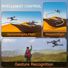 Drone with 4k Camera Foldable 1080P HD Drone with FPV Live Video, Gestures Selfie, Altitude Hold, One Key Take Off/Landing, 3D Series Flips For Kids And Adults A3