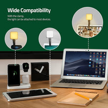 Mobilife LED Video Light Camera Light Laptop Light for Zoom Meeting Photography Lighting 100 LED Beads with Clip Dimmable and Rechargeable for Camera Selfie Stick Tripod Laptop Cellphone