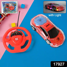 Plastic Remote Control Car, Remote Control Racing car with Two Function Backward and Forward. Handle Design Remote. Best Birthday Gift, Birthday Return Gift with Rechargeable Battery For Car - Super Bachat