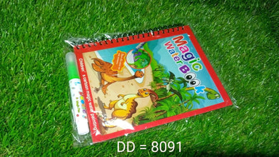 Magic Water Quick Dry Book Water Coloring Book Doodle with Magic Pen Painting Board - Super Bachat