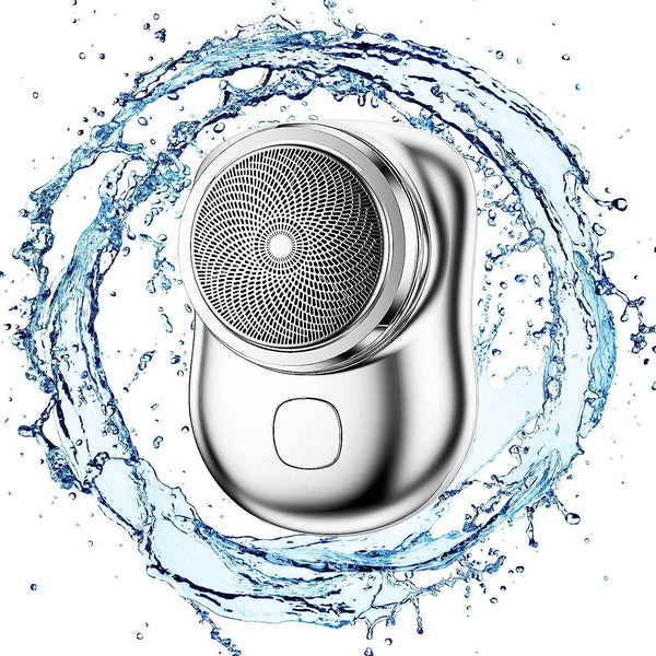 Mini Electric Shaver Portable | Pocket fashion | Rechargeable | Wireless Beard, Hair Razor for Men and Women | Home, Travel, Gift | - Super Bachat