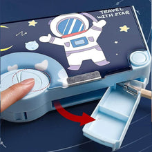 Multifunctional Pencil Box for Kids, Space Pencil Box For Boys, Kids Pencil Box for Boys & Girls, Magnetic Pencil Box for Boys, Pop up Pencil Box, Space Theme Return Gifts for Kids (Space Pencil Box) - Super Bachat