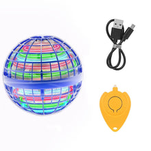 Flying Ball Toys, USB Rechargeable Built-in RGB Lights 360°Rotating Magic Controller, Flying Orb Ball Boomerang Mini Pro Spinner Blastoise Toys - Super Bachat