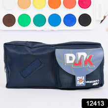 Pencil Pouch With Zipper, Students Pencil Case Large Capacity, Makeup Pouch, Stationery Bag (1 Pc) - Super Bachat