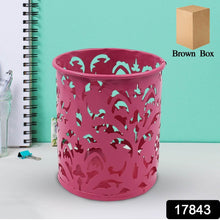 Pen holder Office Desk Metal Mesh Pen Stand (1 Pc) - Super Bachat