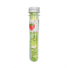 Portable Hand Washing Bath Flower Shape Paper Soap Strips In Test Tube Bottle - Super Bachat