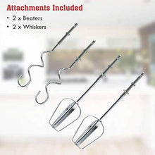 Compact Hand Electric Mixer / Blender for Whipping / Mixing with Attachments - Super Bachat