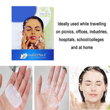 Fresh Paper Soap Strips Traveling Hand Wash with Jasmine Fragrance (100pc) - Super Bachat