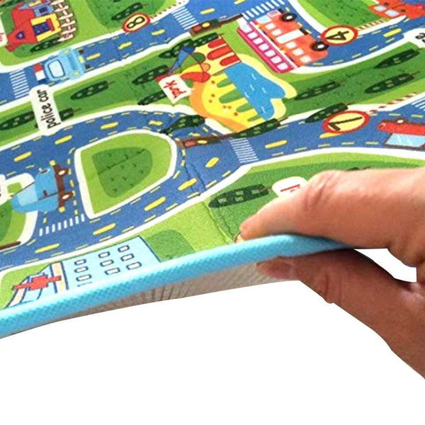 Waterproof Single Side Baby Play Crawl Floor Mat for Kids Picnic School Home (Size 180 x 115) - Super Bachat