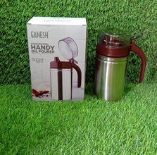 Oil Dispenser Stainless Steel with small nozzle 500ML Oil Container. - Super Bachat