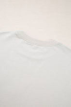 Casual Oversize Big Bow Printed Drop Shoulder Tunic Casual Tee
