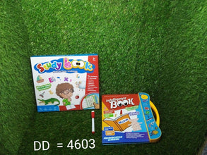 Musical Learning Study Book with Numbers, Letters - Super Bachat