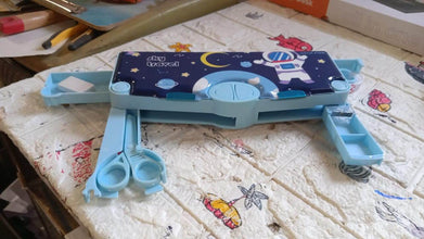 Multifunctional Pencil Box for Kids, Space Pencil Box For Boys, Kids Pencil Box for Boys & Girls, Magnetic Pencil Box for Boys, Pop up Pencil Box, Space Theme Return Gifts for Kids (Space Pencil Box) - Super Bachat