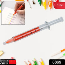 Creative Highlighter Pens Fluorescent Marker For Kids, watercolor highlighter marker pen, Perfect for Bible Study, Classroom and office for Children and Students (1 Pc) - Super Bachat