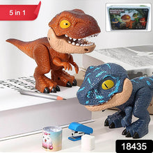 Dinosaur Stationery Set 5-in-1 Dinosaur (1 Set) - Super Bachat