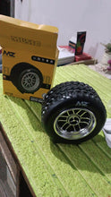 Portable Tyre / Wheel Shape Wireless Bluetooth Speaker (1 Pc) - Super Bachat