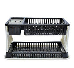 Kitchen Organizer Rack with Water Storing Tray / Dish Rack - Super Bachat