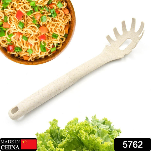 Plastic Kitchen Accessories Whisk , Pasta Spoon & Soup Spoon Heat Resistant Non Stick Spoons Kitchen Cookware Items (1 Pc ) - Super Bachat