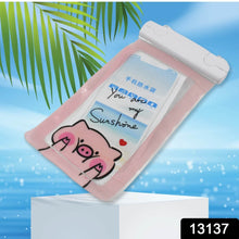 Waterproof Pouch Lock Mobile Cover Underwater Mobile Case For All Type Mobile Phone (1 Pc) - Super Bachat