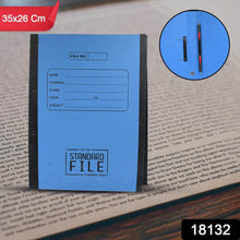 Standard file plastic clip, File Folder Paper Holder Documents File (35×26 Cm / 1 Pc / MOQ :- 4 Pc) - Super Bachat