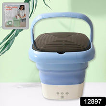 Folding Washing Machine, Mini Portable Washing Machine, Deep Cleaning, Mini Foldable Washing Machine, Suitable For Socks, Underwear, Baby Clothes & Other (1 Pc) - Super Bachat