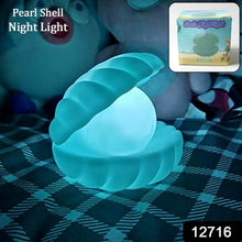 Pearl Shell Night Lamp Decorate Desk Lights Nursery Toy Lamp Led Pearl Shell Night Lights for Bedroom & Home (Small Battery Operated) - Super Bachat
