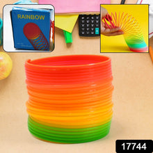Rainbow Spring, Rainbow Spring Toys, Slinky, Slinky Spring Toy, Toy for Kids, for Kids Adults of All Age Group, for Birthdays, Compact and Portable Easy to Carry (1 Pc) - Super Bachat