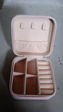 Mini PU Leather jewellery Box for Travel & Storage - Super Bachat
