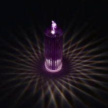 Big Simple Candles for Home Decoration, Crystal Candle Lights (Multicolor) - Super Bachat