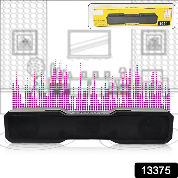 3D Sound Wireless Bluetooth Speaker (1 Pc) - Super Bachat